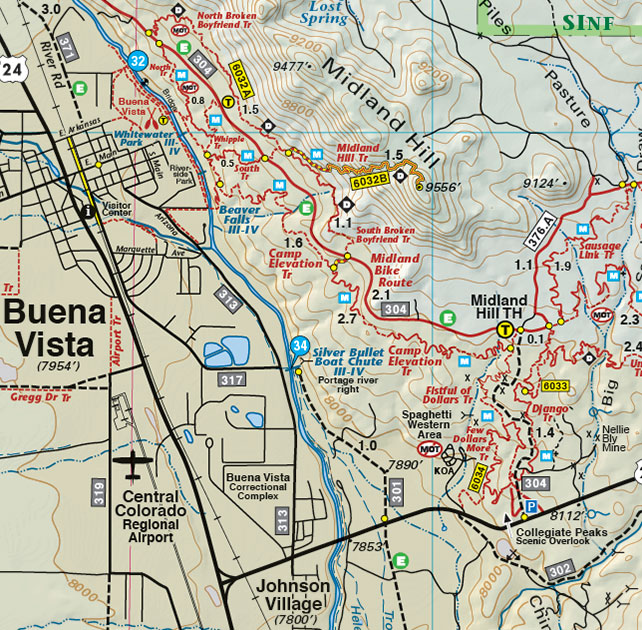Salida-BV-Buena-Vista buena vista trails topo map