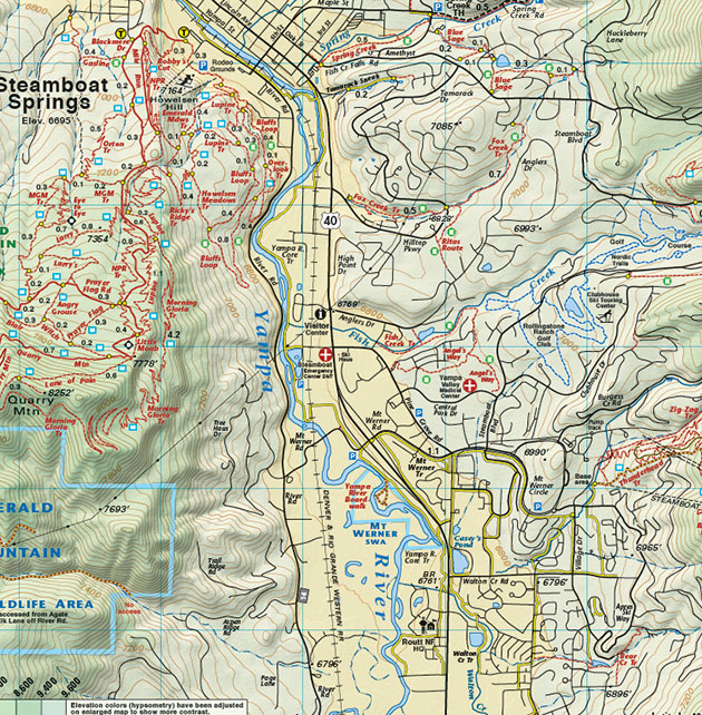 Steamboat-inset steamboat colorado trails topo map