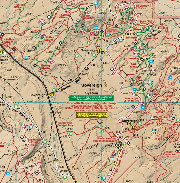 Moab West Trails