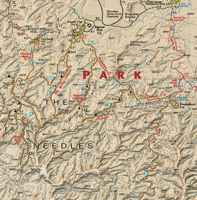 Moab West Trails