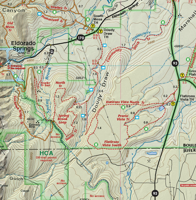 Boulder – Nederland Trails