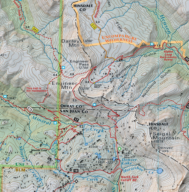 Telluride – Silverton – Ouray Trails