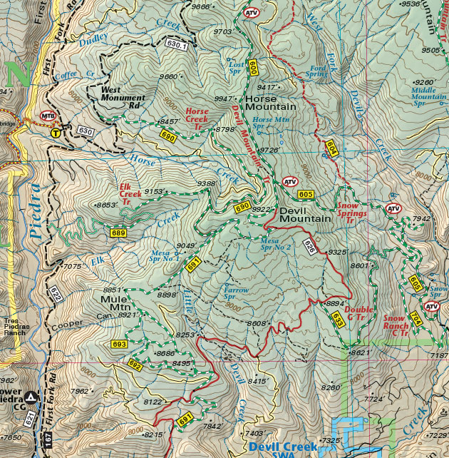 Southwest Colorado Trails