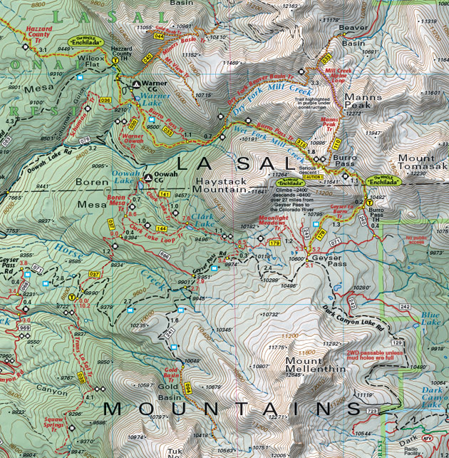Moab East Trails