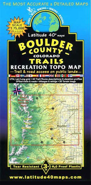 Boulder County Trails Recreation - Boulder County Cover