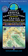 Fruita - Grand Junction recreation trail topo map