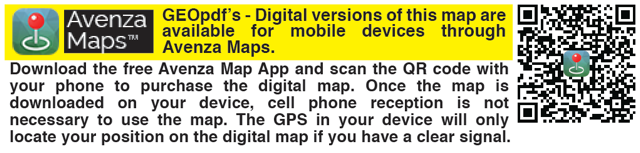 Moab Singletrack trails digital map