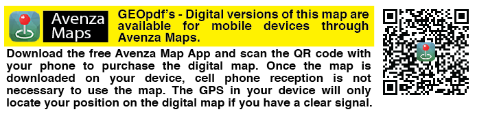 Rocky Mountain National Park digital trail map