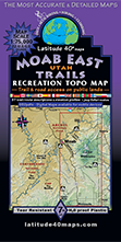 Moab Utah recreation trail map