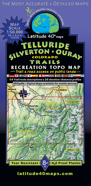 Telluride - Silverton - Ouray Trails