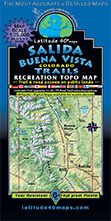 salida buena vista trails topo map